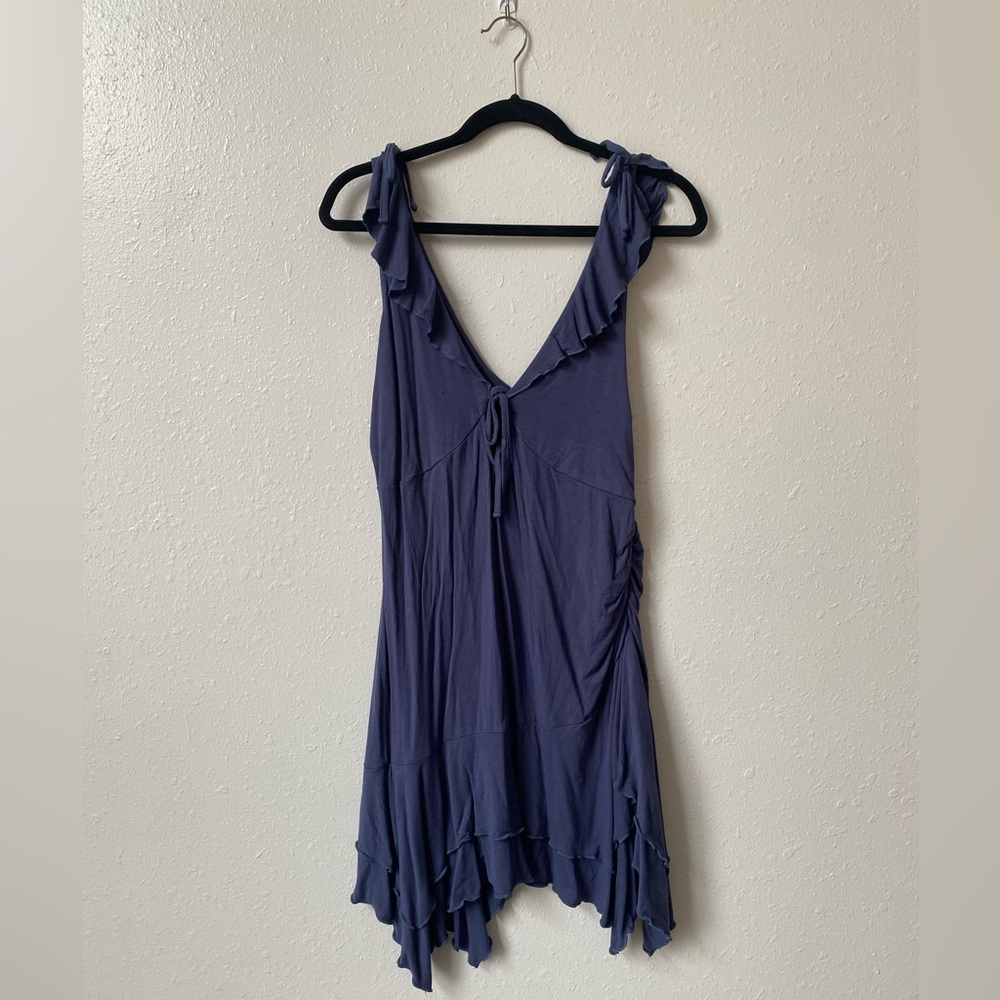 Mid-length, flowy dress